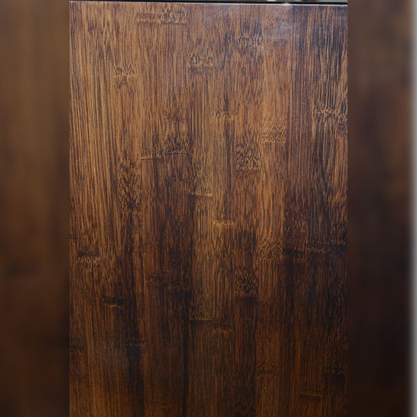 Bench top stained black