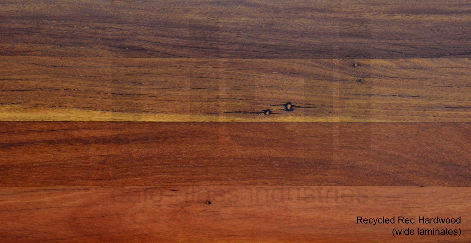 Recycled Red Hardwood