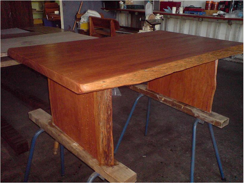 rustic-slab-coffee-table